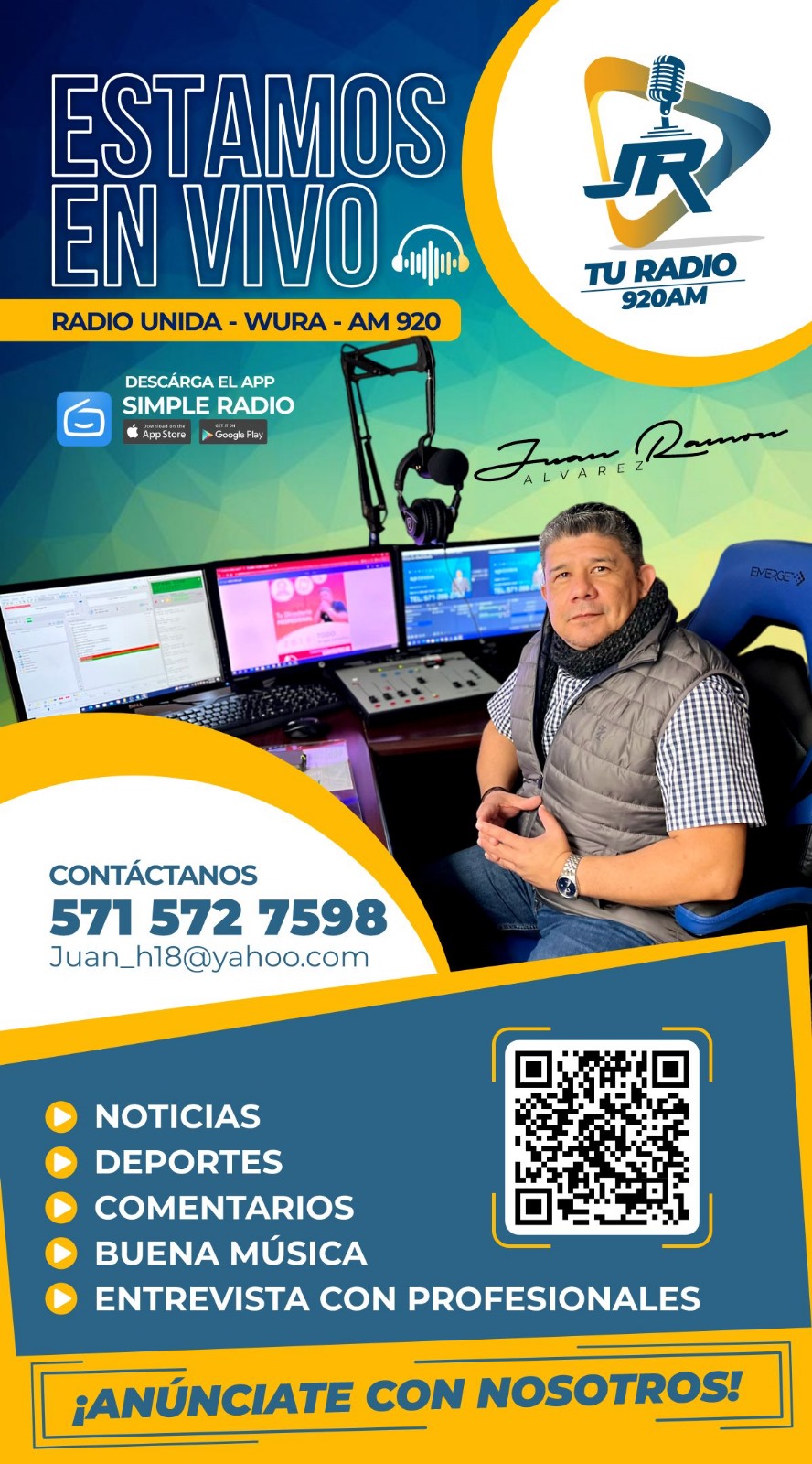 Juan Ramon Alvarez - JR Radio En Vivo